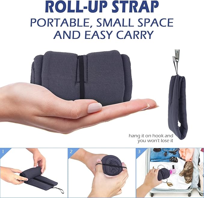 Mavogel Sleep Mask, Modal Material Eye Mask for Sleeping, Ultra Soft Skin Friendly Full Eye Covers for Women Men, Light Blocking Sleeping Mask for Travel Yoga Nap, Fully Adjustable Strap, Dark Grey