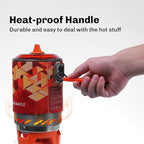 Fire-Maple Fixed Star X2 Backpacking and Camping Stove System Outdoor Propane Camp Cooking Gear Portable Pot Jet Burner Set Ideal for Hiking, Trekking, Fishing, Hunting Trips and Emergency Use