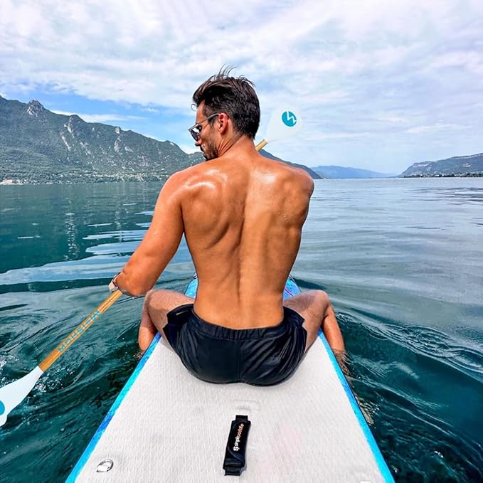 SUP Paddle Board Paddle - Adjustable Paddleboard Paddle Oar 4-Piece Floating Aluminum SUP Kayak Paddle