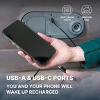 SLEEPLUX Dream Luxury Twin Air Mattress, Built-in Dual Pump, Stays Inflated All Night, 18” Double-High Blow-Up Airbed with Coil Beams, for Guests, RV Camping & Home, 1-Year Warranty