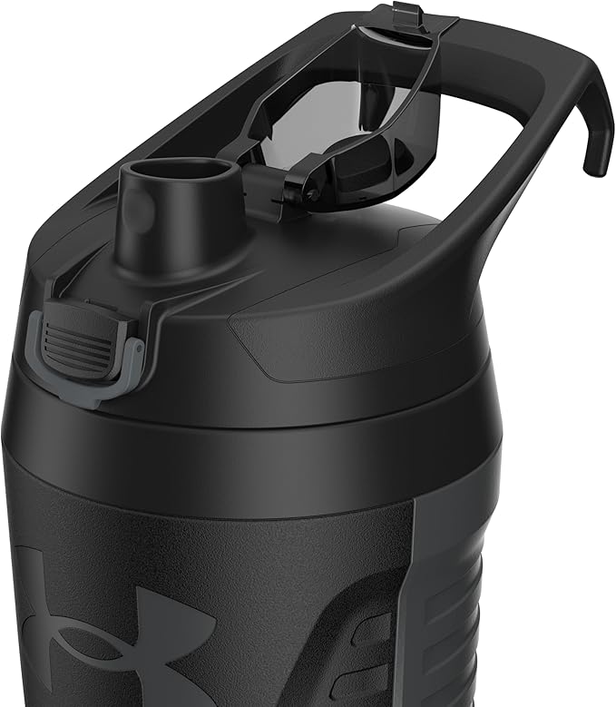 Under Armour 32 oz Insulated Water Bottles - Sports Water Jug with Handle, Fence Hook, Leak Resistant for Baseball, Football & More, 32 oz Water Bottles, Sports Water Bottle Insulated