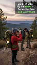 Alpatronix Camping Portable Power Station 198.4Wh (62000mAh), 100W Fast Charging Power Bank with Detachable LED Lights, Outdoor Generator with LifePO4 Battery for Home Backup, Travel & Emergencies.