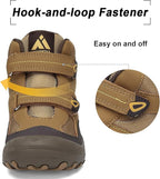 Mishansha Kids Hiking Boots Toddler Girls Boys Hiking Shoes Water-Resistant Anti-Collision Non-Slip Athletic Outdoor Trekking Boots
