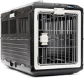 Pet Carrier & Crate, 35" L x 21" W x 27" H - Collapsible Hard Sided Kennel for Large Dogs and Cats, Portable Carrier for Indoor Outdoor Travel