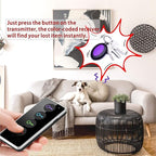 Reyke Key Finder, 80dB+ RF Item Locator Tags with 131ft. Working Range, Wireless Remote Tracker for Wallet, Phone, Glasses, Pet, 1 RF Transmitter & 4 Receivers
