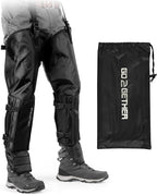 Snake Gaiter, Durable Snake Guard Gaiters for Hunting, Waterproof Snake Legging Chap for Men and Women,Snake Bite Protection Gaiter for Whole Leg with Adjustable Size