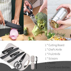 Silicone Camping Cooking Set Car Camping Essentials Cooking Kitchen Set, RV Camping Cookware Must Haves Gifts Camping Cooking Essentials, Camp Cooking Set for Travel Hiking Picnic