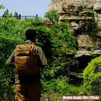 Military Tactical Backpack 45L Large Tactical Backpack for Men, Hiking Rucksack With Bottle Holder