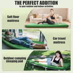 Sleeping Pad,3-inch Thick Memory Foam Camping Mattress,Portable Roll-Up Mat for Car/Tent/Floor/Cot/Travel,Comfortable Pad for Guests Sleepover