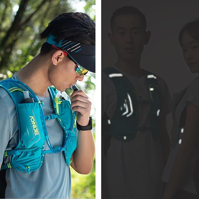 Azarxis Hydration Running Vest Backpack Pack 5L 5.5L for Women and Men Jogging Trail Race Marathon Cycling Hiking
