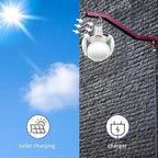 [1200 Lumens] Rechargeable Camping Lantern with Hook, IPX7 Waterproof LED Emergency Light - 1800mAh Battery, Solar/USB Charging, 5 Light Modes for Tent/Hiking/Hurricane