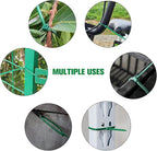 Zip Ties Assorted Sizes 4+6+8+10+12-Inch,600PCS Green Zip Ties,Multi-Purpose Self-Locking Nylon Cable Tie,Wire Tie Perfect for Home,Garden Trellis,Office,Garage and Workshop.