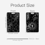 【2 Pack】 OMNIGEARI (iOS Only) 2025 New Wallet Tracker Card for Apple Find My [Apple MFi Certified] 0.07 inch Super Slim 1 Year Battery Bluetooth Smart Finder GPS Item Locator for iPhone iPad