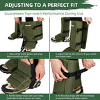 CAMULAND Snake Gaiters for Men & Women, Durable Waterproof Snake Guards for Lower Leg Protection
