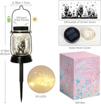 kyoryuger Bear Gifts for Women/Men Bear Lovers Solar Lantern Mom Birthday, Mothers Day, Solar Garden Decoration Outside for Yard, Patio,Backyard,Porch, Torches