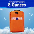 Ultralight First Aid Kit, Water Repellant Shell – Small First Aid Kit for Camping, Hiking, Outdoor Sports, Adventure, Travel, Biking – 71 Piece Adventure 3.0 Essentials Kit