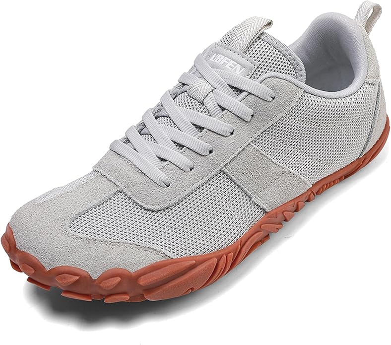 UBFEN Sneakers Barefoot Shoes for Womens Mens Minimalist Trail Running Hiking Comfortable Walking
