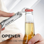 EDC Multitool, 21-in-1 Heavy-duty Stainless Steel Finish Multi Tool Pliers with Safety Locking | Seat Belt Cutter - Men's Gift Set Including Nylon Sheath for DIY, Home, Garden & Outdoors