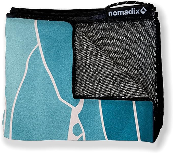Nomadix Original Towel - Perfect for Beach, Pool, Travel, Camping, Yoga - Made with Recycled Materials - Super Absorbent - Sand Resistant - Big Sur - 72.5x30