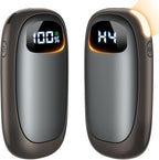Hand Warmers Rechargeable - Electric Hand Warmers, Max 20 Hrs Warmth 4 Levels Heat Up to 131℉, Dual-Side Heating Portable Reusable Pocket Heater 2 Pack for Raynauds, Hunting, Camping, Golf