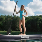 Inflatable Stand-Up Paddle Boards – Available 32"/33"/34" Widths Inflatable Paddle Board with SUP Accessories, Camera Mount, Basic All-Around SUP Board for All Skill Levels, Up to 450lbs