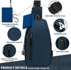 Waterproof Clear Bag for Stadium Events, Women's Crossbody Clear Sling Bag with Coin Wallet, Shoulder Bag for Daily Use