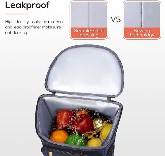 TOURIT Cooler Backpack 30 Cans Lightweight Insulated Backpack Cooler Leak-Proof for Men and Women