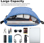 HOLYLUCK Drawstring Backpack Bag Sport Gym Sackpack