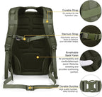Mardingtop 40L Tactical Backpack for Men,Molle Military Backpack for Hiking,Travel,Camping, Hunting