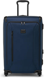 TUMI - Aerotour 4 Wheel Expandable Luggage - Men's and Women's Lightweight Business and Leisure Travel Suitcase - 26" Short Trip Expandable Packing Case, Navy