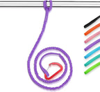 OCEANBROAD Kayak Paddle Leash Stretchable Strap Lanyard Rope for SUP Kayaking Boating Canoeing Fishing Pole Rod 4-7 Feet