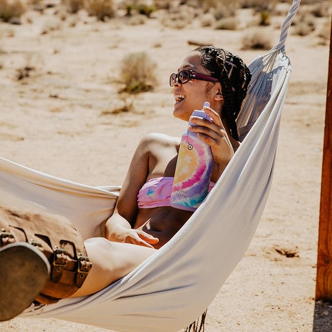 BOTTLE BOTTLE 32oz Insulated Water Bottle Stainless Steel Sport Water Bottle with Straw Dual-use Lid Design for Gym with Pill Box