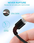 iPhone 17e 17 Carplay Cable USB C Charger Fast Charging for iPhone 17 Pro Max 17Pro Air 16e 16 15 Plus, USB to USB-C Cord USBC Android Auto Car Play Cable Power Wire Type C Apple Galaxy 3FT for Car