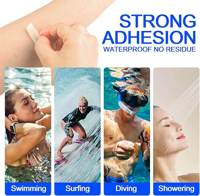 Hydrocolloid Bandages Roll 2" × 19.7' – Hydrocolloid Roll for Wound Care, Hydrocolloid Patch Large, Hydrocolloid Gel Bandages Hydrocolloid Dressing with Self-Adhesive, DIY Size Shape First Aid Kit