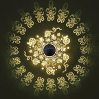 Upgraded Ladybug Solar Lights for Outside Garden Decor, Waterproof Hanging Metal Lanterns Outdoor Solar Lights for Yard, Patio, Porch, Fence - Birthday Gifts for Women, Mom, Grandma