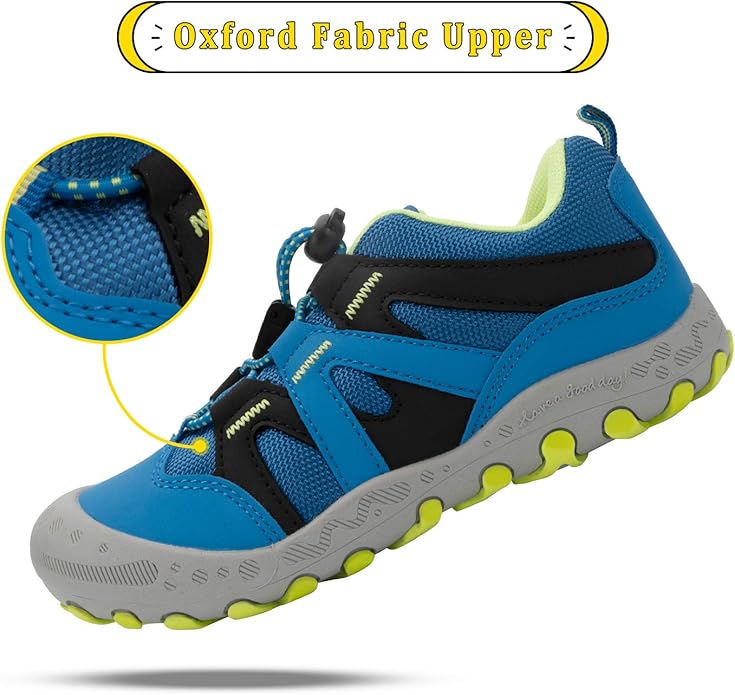 Mishansha Boy's Girl's Hiking Shoes Low Top Sneakers Outdoor Trekking Walking Climbing Running Shoes