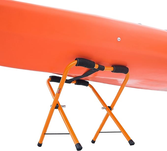 RAD Sportz Portable Kayak Easy Stands Fold for Easy Storage Carry Bag Included Yellow