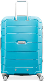 Samsonite Freeform 2-Piece Luggage Set - Carry-On & Large Checked Luggage with Dual Spinner Wheels - Durable Polypropylene Hardshell - TSA Lock, Airline-Approved - Expandable Hard Shell - Ocean Blue