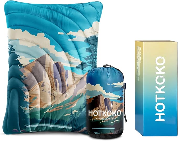 Camping Pillow,Supportive Compressible Travel Pillow Large Size Lightweight Camp Pillow with Storage Bag for Camping,Hiking,Backpacking,Airplane