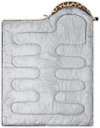 QOOMO Animals Camping Sleeping Bags,3 Season Warm & Cool Weather,Lightweight,Waterproof Sleeping Bags for Adults & Kids,Traveling,and Outdoors,Camping Gear Equipment