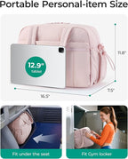 BAGSMART Gym Bag for Women, Duffle Bag for Travel with Wet Pocket, Lightweight Carry on Weekender Duffel, Water Resistant