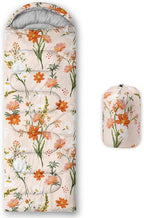 Sleeping Bags for Adults and Kids Backpacking Camping Sleeping Bags for Girls and Boys Lightweight Waterproof Cold/Warm Sleeping Bag for Season Camping Essentials Outdoor Travel with Compression Bags