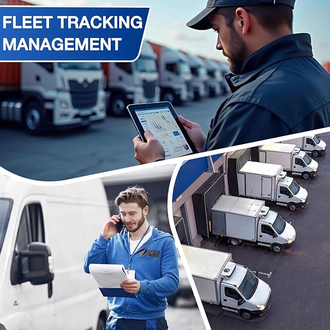 REWIRE SECURITY Geo Track Mini 4G GPS Tracker for Vehicles – Real-Time Vehicle Tracking Device for Car, Van, Motorhome | Easy Battery Install | Live App Tracking | 4G Fleet Tracking | Free Trial