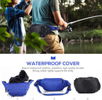 CXWMZY Fanny Packs For Women & Men Waist Pack Hip Bum Bag with Multi-Pockets Large Capacity Waterproof Casual Bum Bag for Disney Traveling Casual Cycling Running Hiking