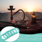 Pangda 12 Pcs Burner Nose Gasket Compatible with Humphrey/Pauli/Mr. Heater Gaslight, High Temperature Durable Replacement Burner Nose Seal