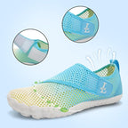 L-RUN Barefoot Water Shoes Women Mens Aqua Sock Athletic Hiking Water Sports Shoes for Swim Beach Pool Sand Diving Walking