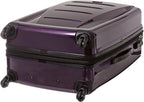 Samsonite Winfield 2 Hardside Expandable Luggage with Spinner Wheels, Purple, Checked-Large 28-Inch
