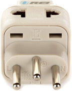OREI Type J Adapter – Switzerland Travel Plug Adapter – US to Switzerland Plug Adapter – CE Certified & RoHS Compliant Type J Converter