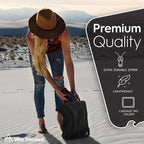 4-Piece Deluxe Compression Packaging Cube - Maximize Space In Luggage With Hybridmax Double Capacity Compression Cube Design, Luxury Compact Packing Cube Compression, Large, Small, & Medium Set