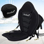 Universal Deluxe Kayak Seat Cushion with Storage Bag for Kayak,Padded Boat,SUP,Canoe,Fishing Boat,Seats with 4 Adjustable Straps